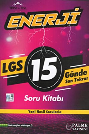 Palme 8. Sınıf LGS 15 Günde Son Tekrar Soru Kitabı