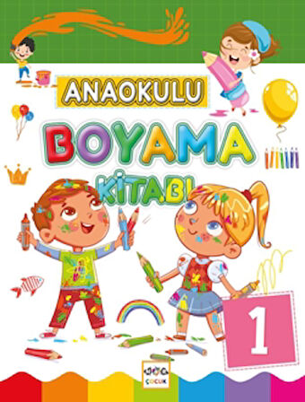 Anaokulu Boyama Kitabı-1