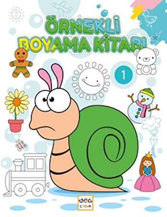 Örnekli Boyama Kitabı-1