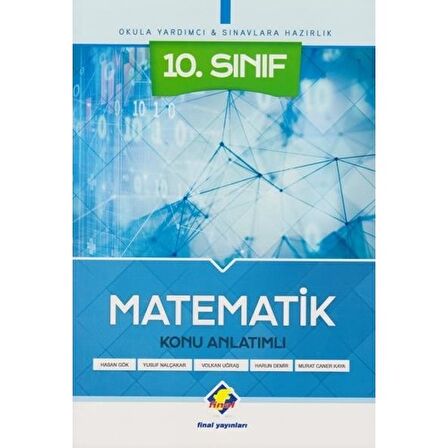 Final  10. Sınıf Matematik Konu Anlatımlı