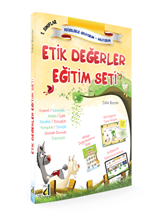 1. Sınıflar Etik Değerler Eğitim Seti (10 Kitap Takım)