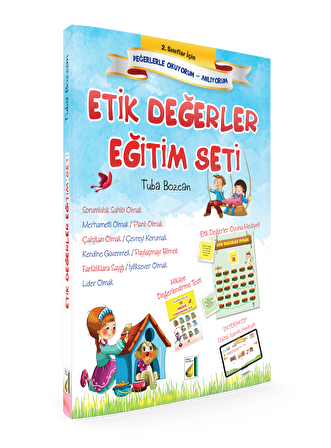 2. Sınıflar İçin Etik Değerler Eğitim Seti (10 Kitap Takım)