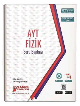 Zafer YKS AYT Fizik Soru Bankası Zafer Yayınları