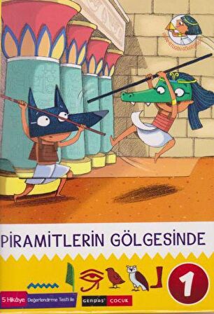 Piramitlerin Gölgesinde 5 Kitap (Testli) 1. Seri - Poşetli