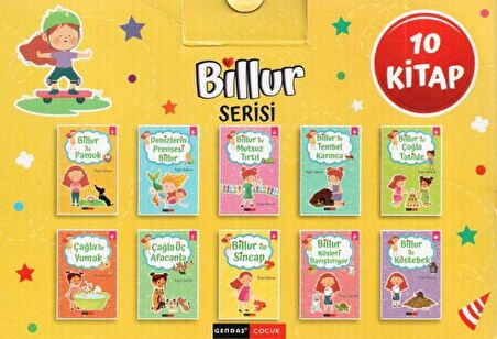 2. ve 3. Sınıflar için Billur Dizisi Seti - 10 Kitap Takım