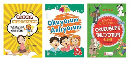 Ata 4.Sınıf Hızlı Okuma Seti (3 Kitap)