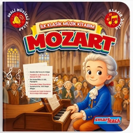 İlk Klasik Müzik Kitabım Mozart –Sesli Kitap