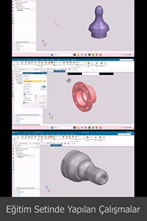 Siemens NX 2212 Torna CAM Video Ders Eğitim Seti