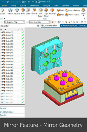 Siemens NX 2212 CAD Video Ders Eğitim Seti