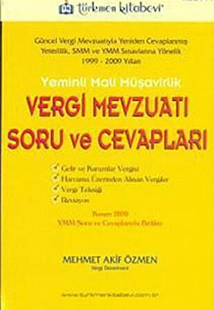 Yeminli Mali Müşavirlik Vergi Mevzuatı Soru ve Cevapları