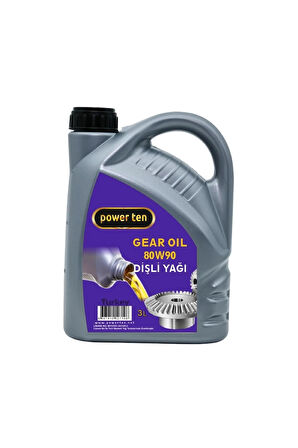 80W90 Dişli ve Şanzıman Yağı 3 Litre | Yüksek Performanslı Yağ | 2025