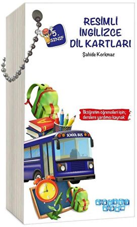 5. Sınıf Resimli İngilizce Dil Kartları / Şahide Korkmaz