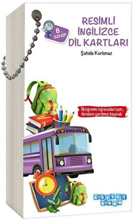 6. Sınıf Resimli İngilizce Dil Kartları / Kolektif