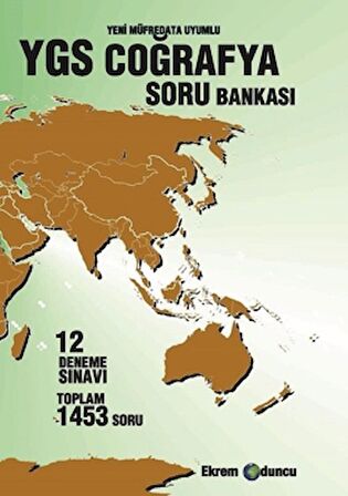 YGS 1453 Coğrafya Soru Bankası