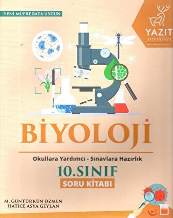 Yazıt Yayınları 10. Sınıf Biyoloji Soru Kitabı