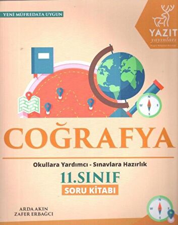 Yazıt Yayınları 11. Sınıf Coğrafya Soru Kitabı