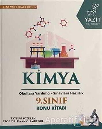 Yazıt Yayınları 9. Sınıf Kimya Konu Kitabı