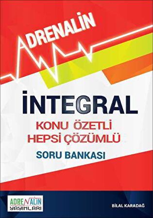 AdreNalin İntegral - Konu Özetli - Hepsi Çözümlü Soru Bankası