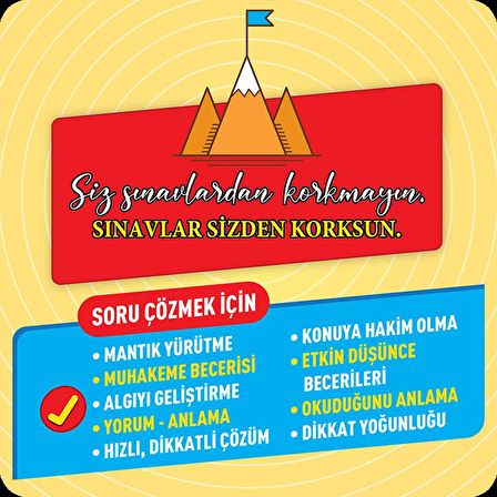 Dikkati Güçlendirme Seti 8. Sınıf - 14 Yaş - Osman Abalı