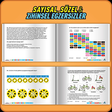 Dikkati Güçlendirme Seti 8. Sınıf - 14 Yaş - Osman Abalı