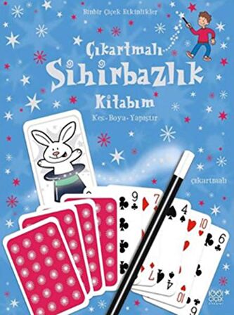 Çıkartmalı Sihirbazlık Kitabım - Ben Denne - 1001 Çiçek Kitaplar