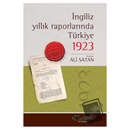 İngiliz Yıllık Raporlarında Türkiye 1923
