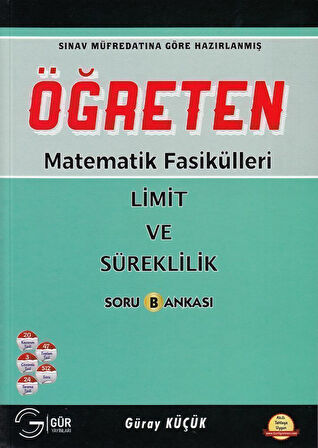 Gür Yayınları Öğreten Matematik Fasikülleri Limit ve Süreklilik Soru Bankası