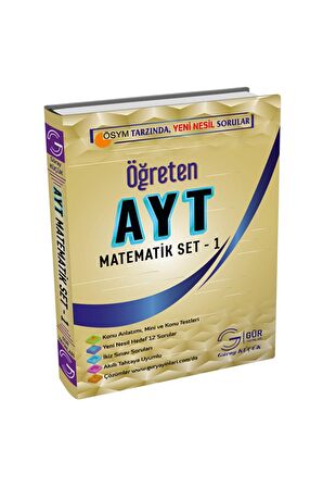 AYT Öğreten Matematik Set 1 Gür Yayınları