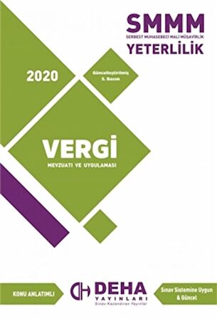 SMMM 2020 Yeterlilik Vergi Mevzuatı ve Uygulaması