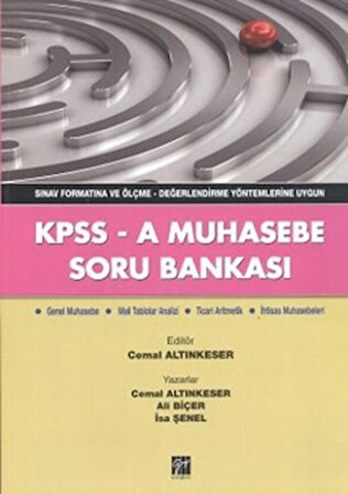 KPSS - A Muhasebe Soru Bankası