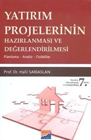 Yatırım Projelerinin Hazırlanması ve Değerlendirilmesi