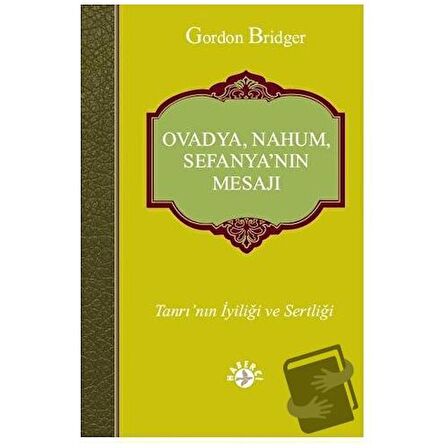 Ovadya, Nahum, Sefanya’nın Mesajı
