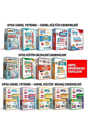 2025 KPSS Lisans GY-GK Yazarlar Karması Türkiye Geneli KURUMSAL 10lu Dijital Çözümlü Deneme Paketi