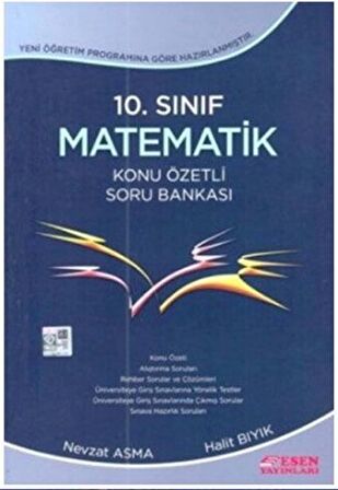 ESEN 10.SINIF MATEMATİK KONU ÖZETLİ SORU BANKASI