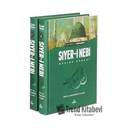 Siyer-i Nebi - İslam Tarihi Asrı Saadet Medine Dönemi (2 Cilt Takım, Şamua)