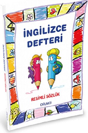 İngilizce Sözlüklü Defter - İlkokul (1-2-3-4. Sınıf)