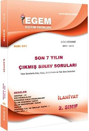 2. Sınıf İlahiyat Çıkmış Sınav Soruları (2011-2018)