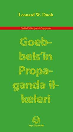 Goebbels’in Propaganda İlkeleri