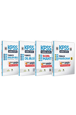 Kpss Türkçenin Kara Kutusu D.çözümlü K.ö. Ösym Çıkmış Soru Bankası Altın Set