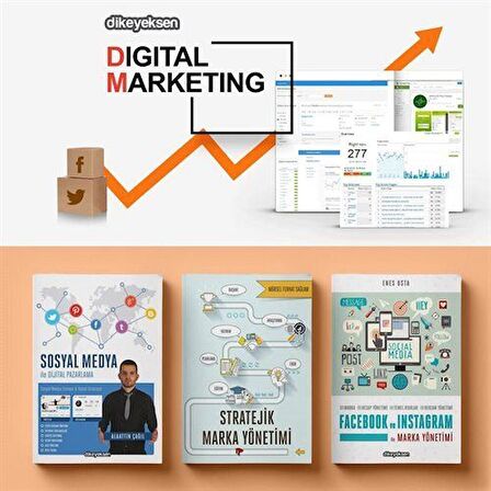 Sosyal Medya Eğitim Seti (3 Kitap) / Mürsel Ferhat Sağlam