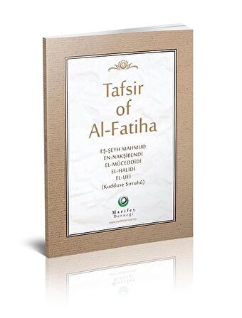 Fatiha Tefsiri İngilizce