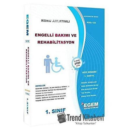 1. Sınıf 1. Yarıyıl Engelli Bakımı ve Rehabilitasyon Konu Anlatımlı - Kod 123
