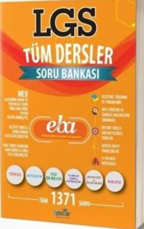 8. Sınıf LGS Tüm Dersler Soru Bankası