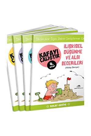 Kolay Seviye - Kafayı Çalıştır (4 Kitap Takım)