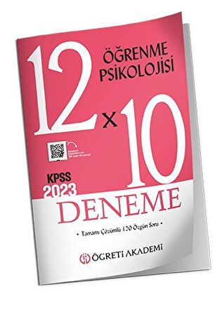 12x10 Öğrenme Psikolojisi Deneme / Kolektif