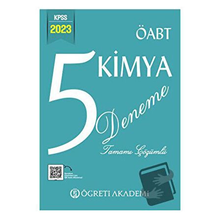 2024 KPSS ÖABT Kimya Tamamı Çözümlü 5 Deneme / Öğreti Akademi / Kolektif