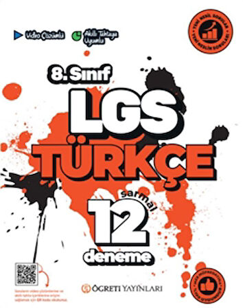 LGS 8. Sınıf Türkçe Sarmal 12 Deneme