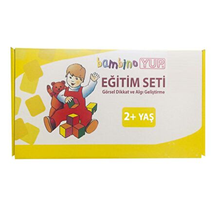 BambinoYUP 2-4 Yaş Paketi-2 (41 Kitapçık + Ahşap Kontrol Aracı)