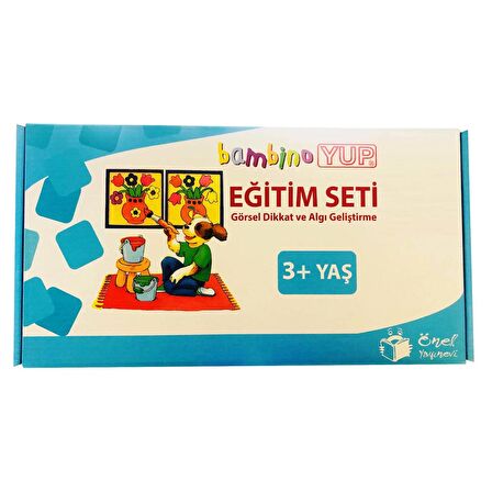 BambinoYUP 2-4 Yaş Paketi-2 (41 Kitapçık + Ahşap Kontrol Aracı)