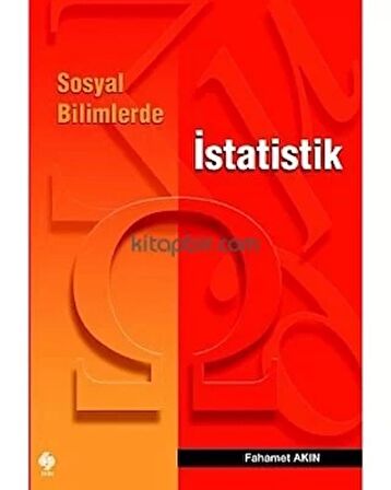 Sosyal Bilimlerde İstatistik